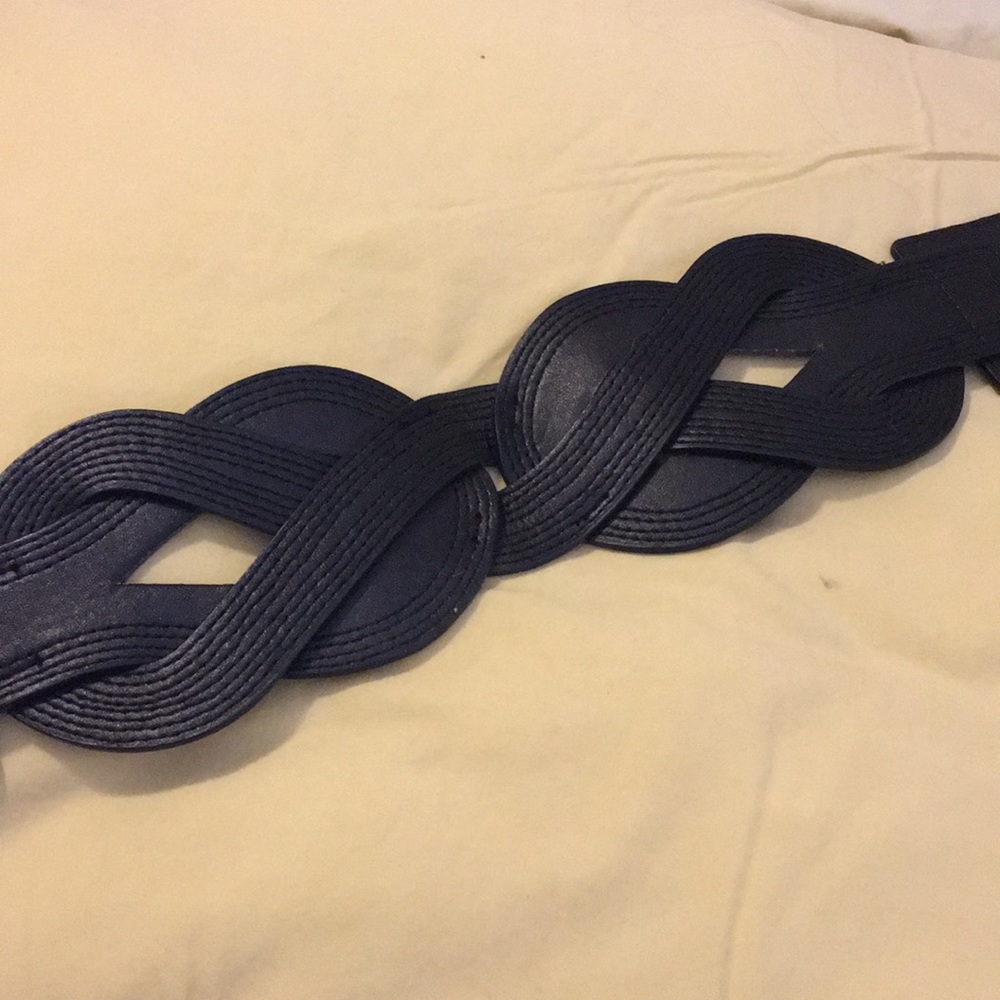braided black belt